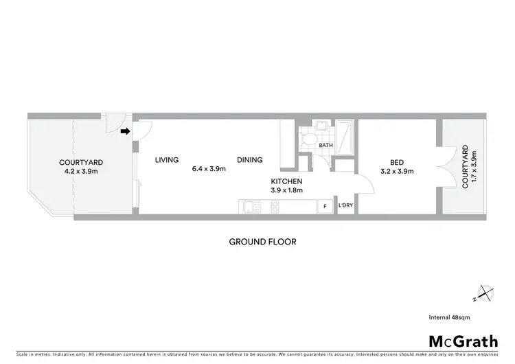 Floorplan of Homely apartment listing, 81/1 Braybrooke Street, Bruce ACT 2617