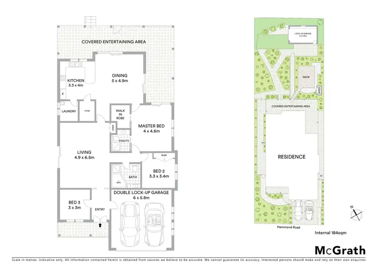 Floorplan of Homely house listing, 50 Hammond Road, Toukley NSW 2263