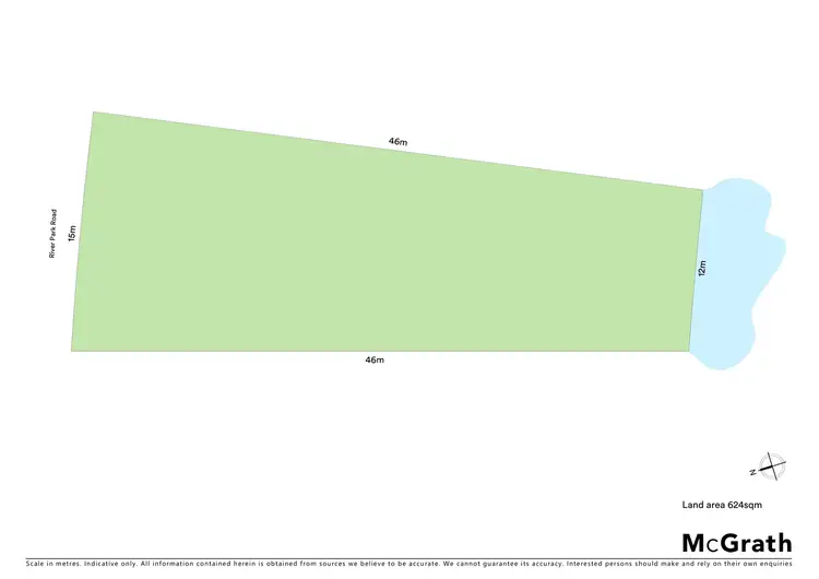 Floorplan of Homely land listing, 144 River Park Road, Port Macquarie NSW 2444