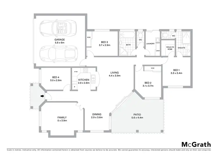 Floorplan of Homely house listing, 10 Riverstone Court, Mount Louisa QLD 4814