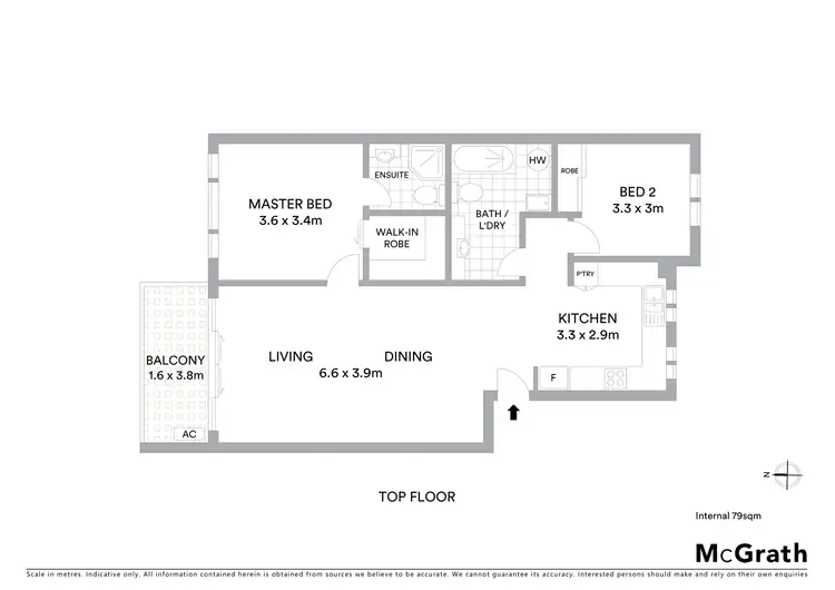 Floorplan of Homely apartment listing, 55/19 Ijong Street, Braddon ACT 2612