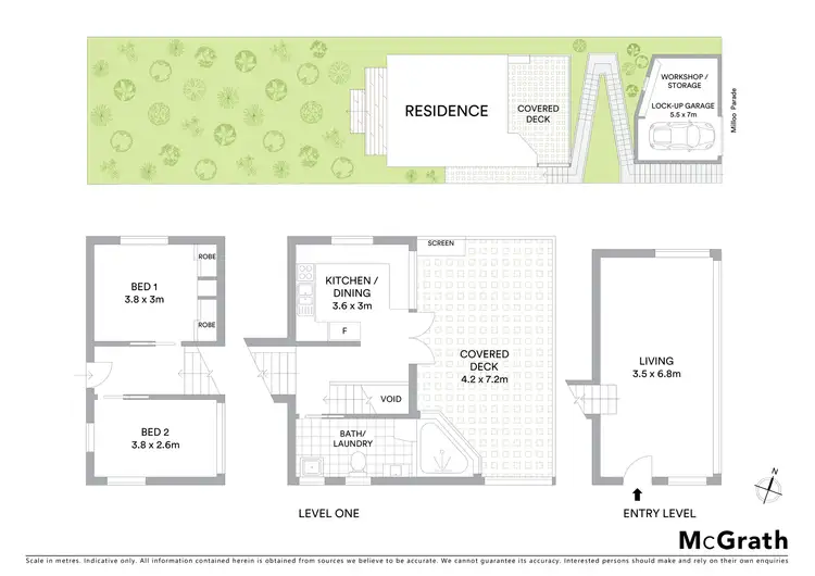 Floorplan of Homely house listing, 22 Milloo Parade, Cheero Point NSW 2083