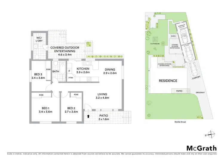 Floorplan of Homely house listing, 1 Wattle Street, Greystanes NSW 2145