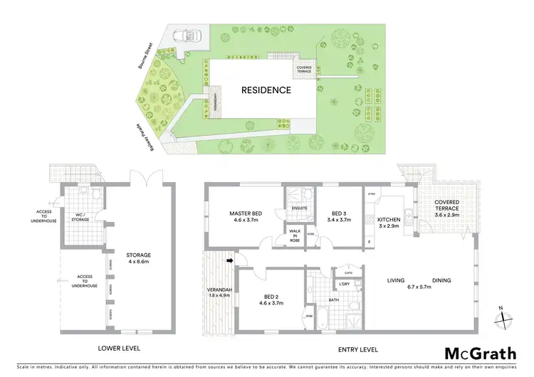 Floorplan of Homely house listing, 1 Bourne Street, Wentworth Falls NSW 2782