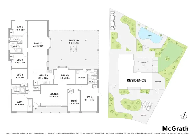 Floorplan of Homely house listing, 15 Tristan Court, Castle Hill NSW 2154