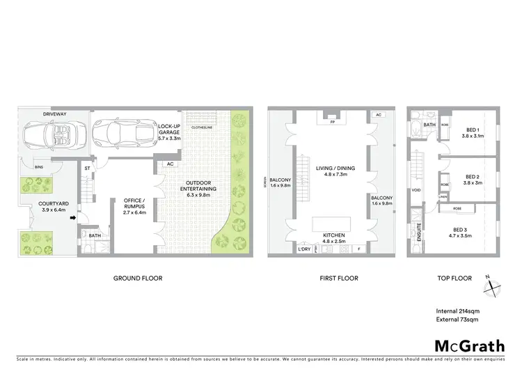 Floorplan of Homely house listing, 257 Boundary Street, Spring Hill QLD 4000