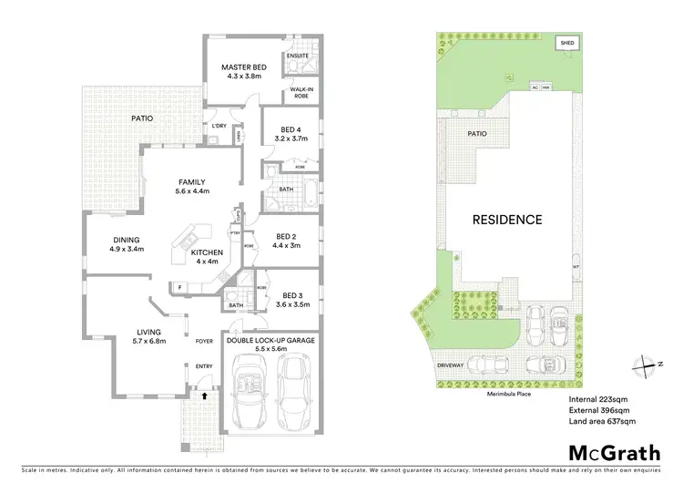 Floorplan of Homely house listing, 6 Merimbula Place, Woongarrah NSW 2259