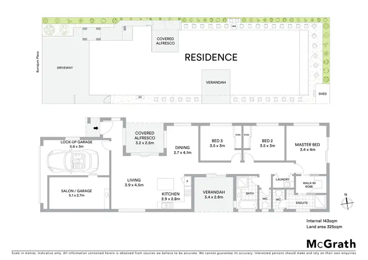 Floorplan of Homely house listing, 14 Burrajum Place, Caloundra West QLD 4551