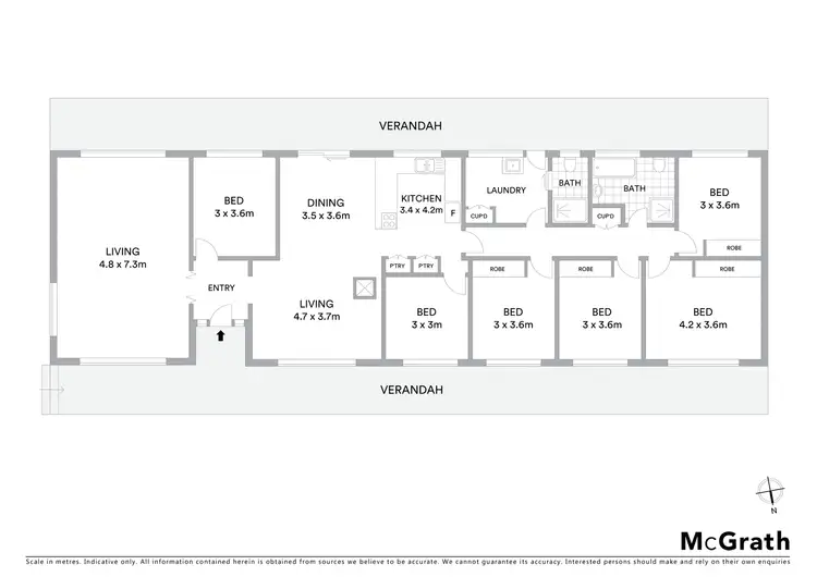 Floorplan of Homely house listing, 4 Wentworth Avenue, Mudgee NSW 2850