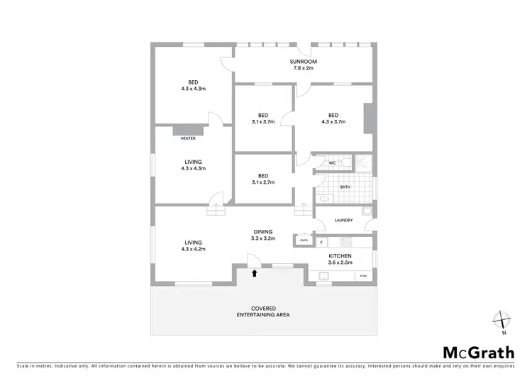 Floorplan of Homely house listing, 18 Nicholson Street, Mudgee NSW 2850