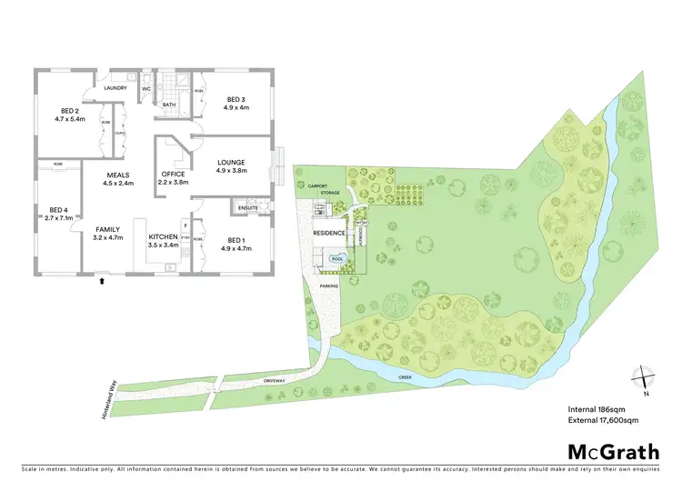 Floorplan of Homely rural property listing, 431 Hinterland Way, Knockrow NSW 2479