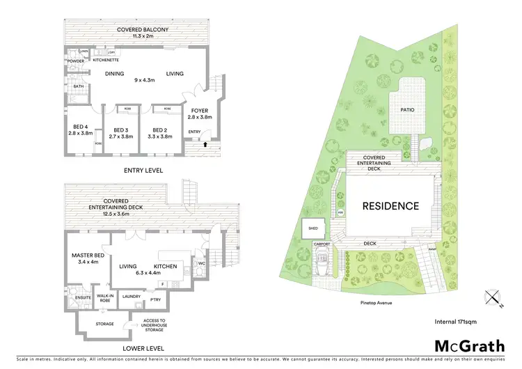 Floorplan of Homely house listing, 34 Pinetop Avenue, Narara NSW 2250