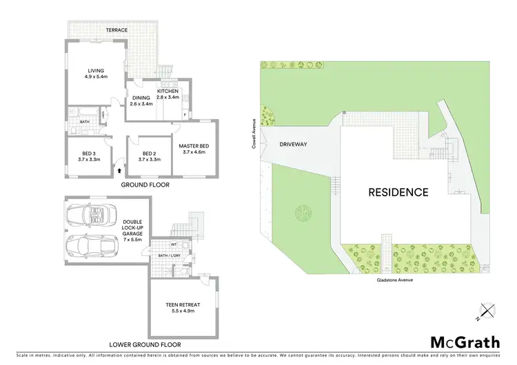 Floorplan of Homely house listing, 32 Gladstone Avenue, Ryde NSW 2112
