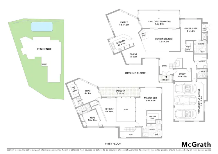 Floorplan of Homely house listing, 21 Mainroyal Court, Raby Bay QLD 4163