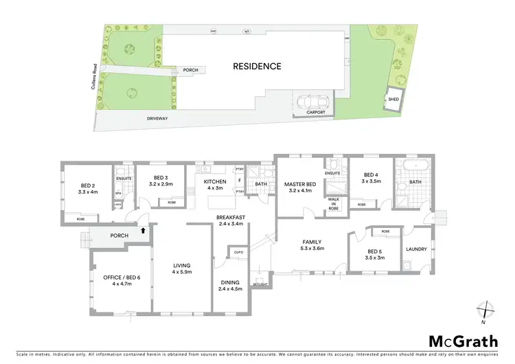 Floorplan of Homely house listing, 43 Cullens Road, Punchbowl NSW 2196