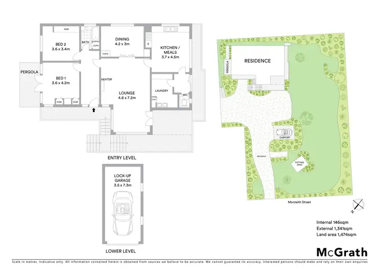 Floorplan of Homely house listing, 1 Monteith Street, Croydon VIC 3136