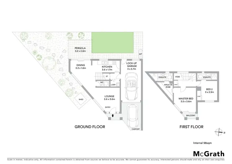 Floorplan of Homely townhouse listing, 7/19 Donald Road, Queanbeyan NSW 2620