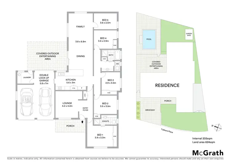 Floorplan of Homely house listing, 6 Tukkara Place, Maryland NSW 2287