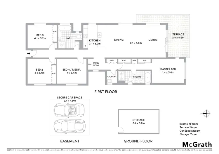 Floorplan of Homely unit listing, 2/75 Queenscliff Road, Queenscliff NSW 2096