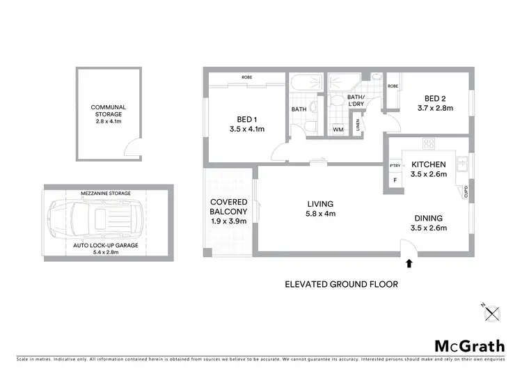 Floorplan of Homely apartment listing, 3/2 Wood Street, Manly NSW 2095
