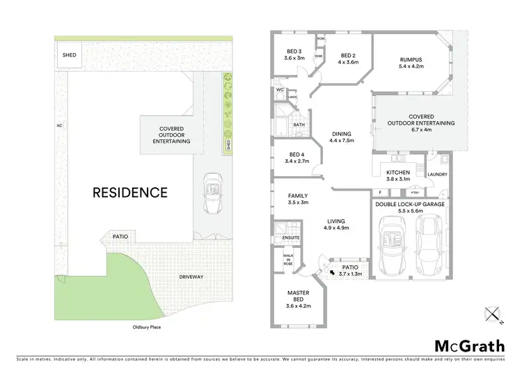 Floorplan of Homely house listing, 5 Oldbury Place, West Hoxton NSW 2171