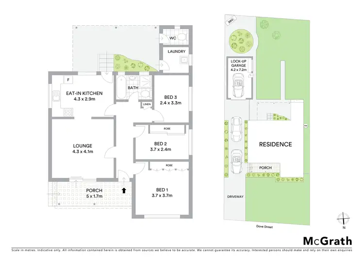 Floorplan of Homely house listing, 11 Dove Street, Revesby NSW 2212