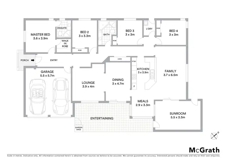 Floorplan of Homely house listing, 6 Research Rd, Narara NSW 2250