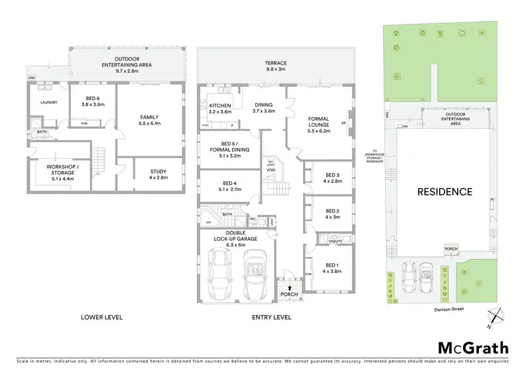 Floorplan of Homely house listing, 6 Denison Street, Penshurst NSW 2222