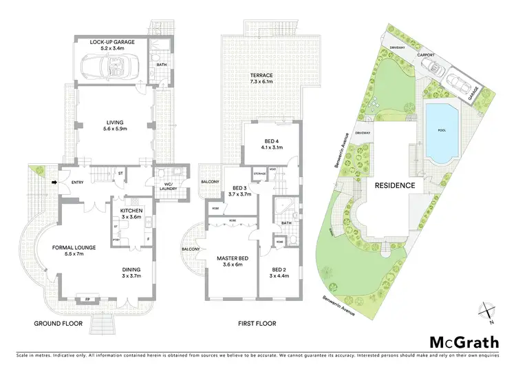 Floorplan of Homely house listing, 25 Benwerrin Avenue, Carss Park NSW 2221