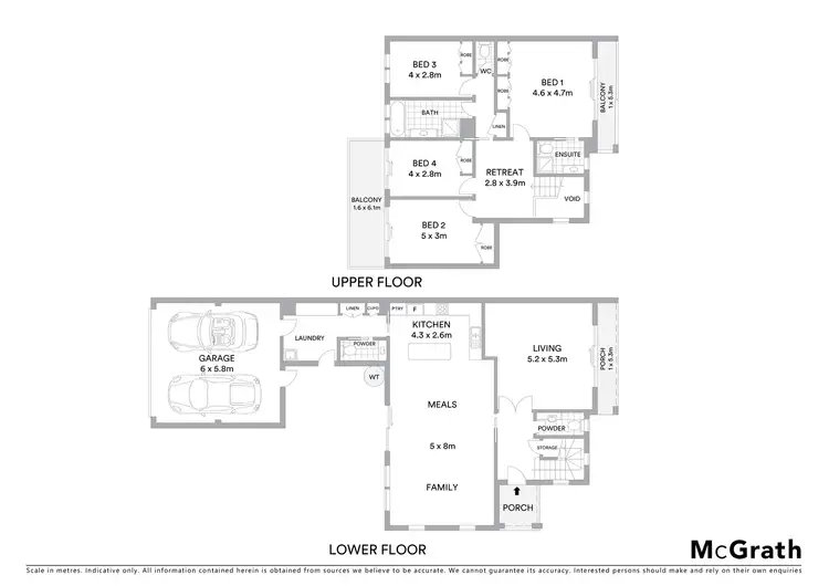 Floorplan of Homely house listing, 1/45 Francis Forde Boulevard, Forde ACT 2914