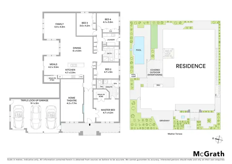Floorplan of Homely house listing, 19 Meehan Terrace, Harrington Park NSW 2567