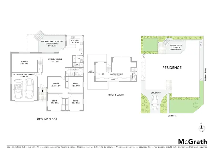 Floorplan of Homely house listing, 43 Sturt Road, Cronulla NSW 2230