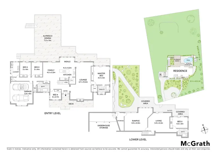 Floorplan of Homely house listing, 3 Skye Close, Terranora NSW 2486