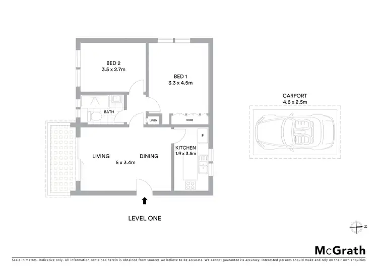 Floorplan of Homely unit listing, 18/4 Murray Street, Lane Cove NSW 2066