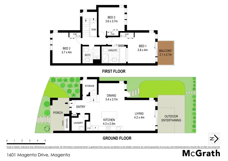 Floorplan of Homely villa listing, 1601 Magenta Drive, Magenta NSW 2261