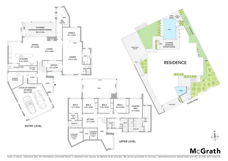 Floorplan of Homely house listing, 57 Castile Street, Indooroopilly QLD 4068