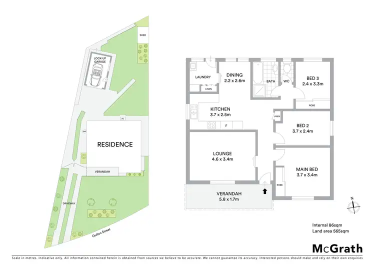 Floorplan of Homely house listing, 15 Oulton Street, Prospect NSW 2148