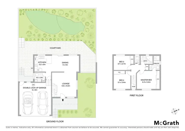 Floorplan of Homely townhouse listing, 3/7 Carrington Street, Wahroonga NSW 2076