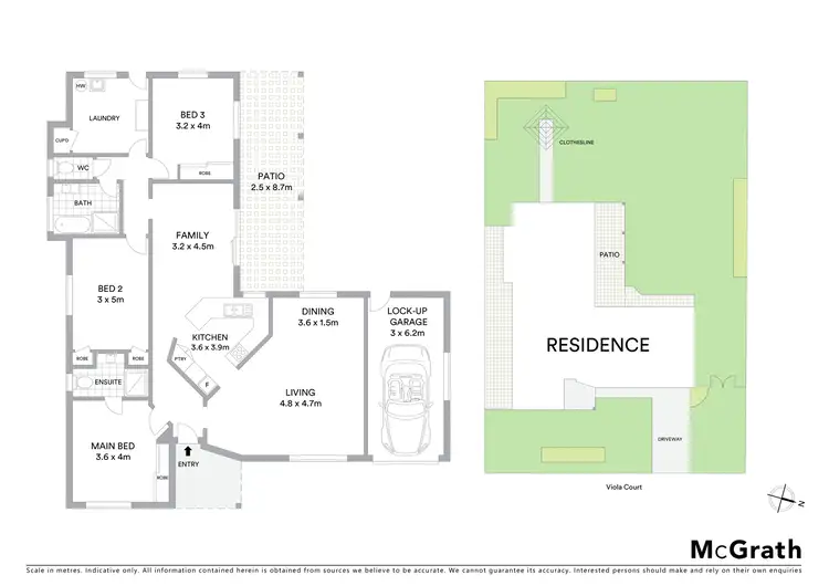 Floorplan of Homely house listing, 6 Viola Court, Annandale QLD 4814