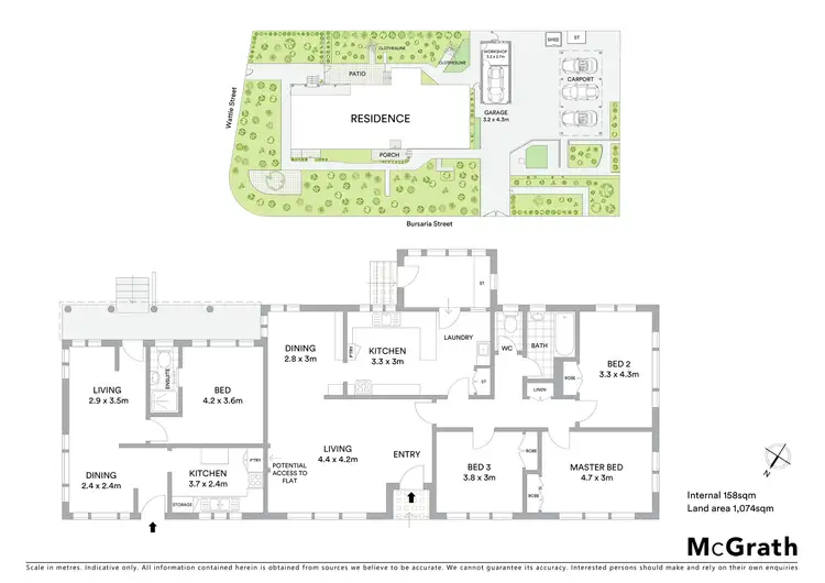 Floorplan of Homely house listing, 26 Bursaria Street, O'connor ACT 2602