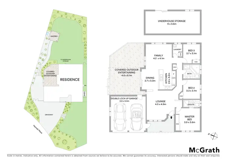 Floorplan of Homely house listing, 2 Hannah Place, Mount Annan NSW 2567