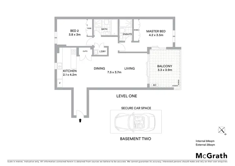Floorplan of Homely apartment listing, 18/4-8 Angas Street, Meadowbank NSW 2114