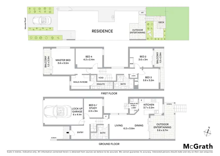 Floorplan of Homely house listing, 38 Morotai Road, Revesby Heights NSW 2212