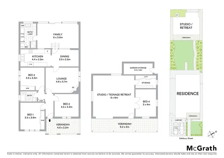 Floorplan of Homely house listing, 4 Salisbury Street, Concord NSW 2137
