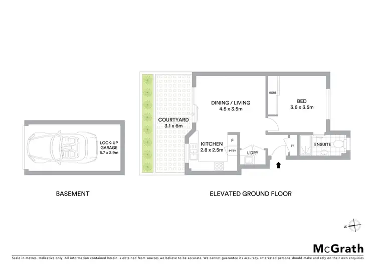 Floorplan of Homely apartment listing, 3/388 Port Hacking Road, Caringbah NSW 2229