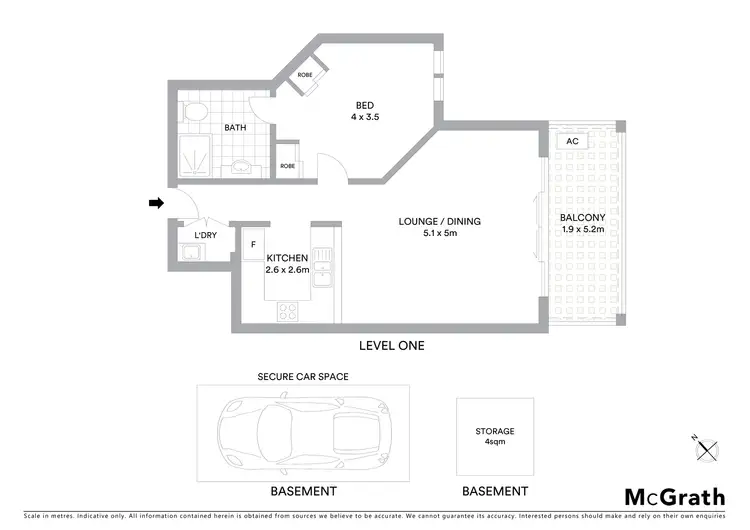 Floorplan of Homely unit listing, 26/263 Midson Road, Beecroft NSW 2119