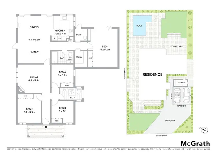 Floorplan of Homely house listing, 12 Trouve Street, Lane Cove NSW 2066