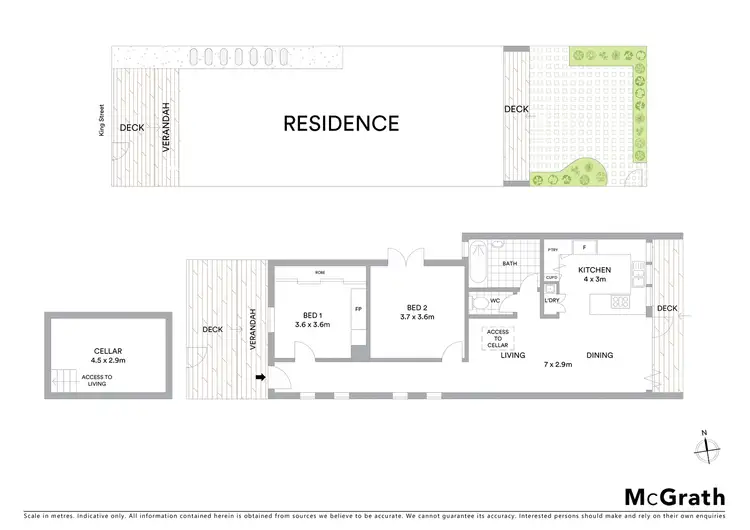 Floorplan of Homely house listing, 30 King Street, St Kilda East VIC 3183
