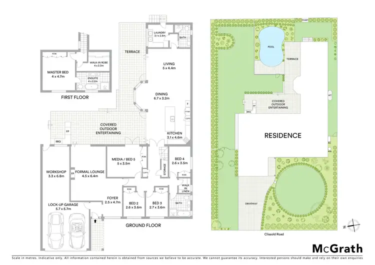Floorplan of Homely house listing, 65 Clissold Road, Wahroonga NSW 2076