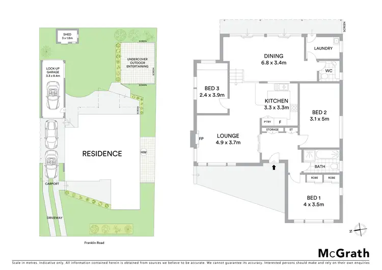Floorplan of Homely house listing, 10 Franklin Road, Cronulla NSW 2230